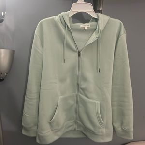 Woman’s hooded zip up